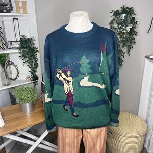 Vintage Golf Sweater